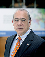 Angel Gurria, framkvæmdastjóri OECD. Mynd:Hervé Cortinat